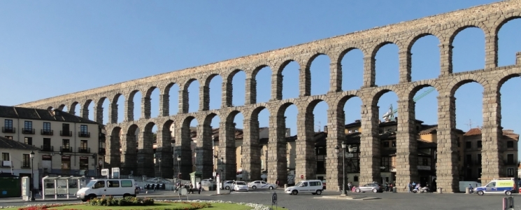Photo Aqueduc de S&eacute;govie - voyage Ségovie