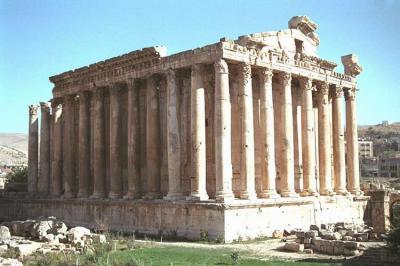 Photo Baalbek : Temple de Jupiter et de Bacchus - voyage Baalbek