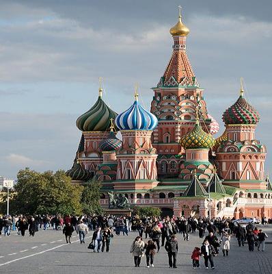 Photo La Cath&eacute;drale Saint-Basile - voyage Moscou