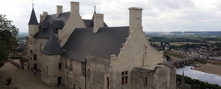 Photo Le Ch&acirc;teau de Chinon - voyage Chinon
