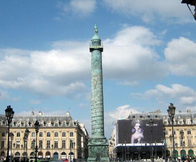Photo Colonne Vend&ocirc;me - voyage Paris
