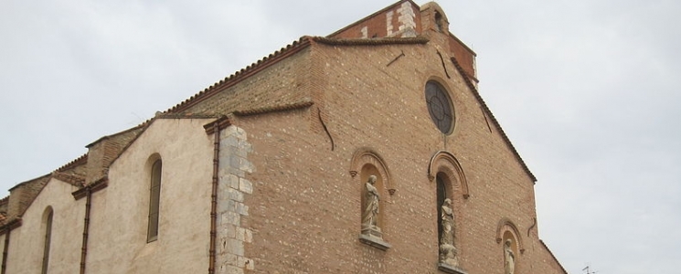 Photo L'&eacute;glise Notre Dame de la R&eacute;al - voyage Perpignan
