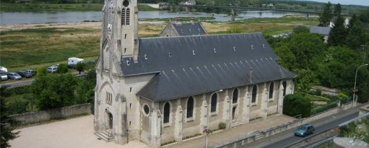 Photo L'&eacute;glise Saint Nicolas - voyage Chaumont-sur-Loire

