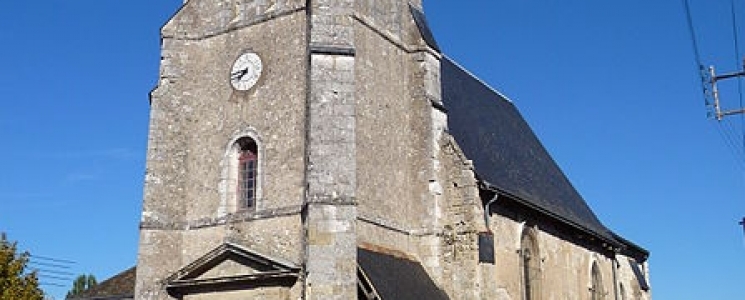 Photo L'&eacute;glise Saint Quentin - voyage Channay-sur-Lathan
