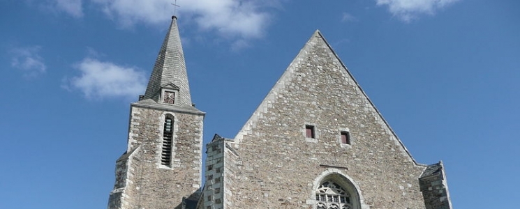 Photo L'&eacute;glise Saint Vincent - voyage Brissac-Quincé
