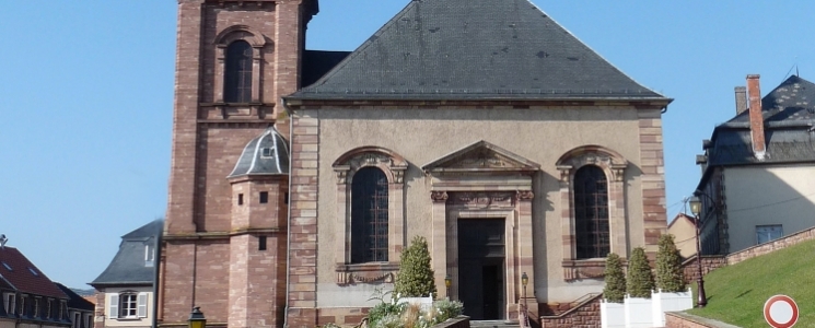 Photo L'&eacute;glise Sainte Catherine - voyage Bitche
