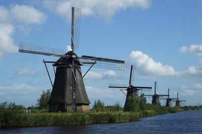 Photo Les Moulins de Kinderdijk - voyage Rotterdam