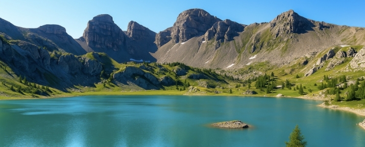 Photo Lac d&rsquo;Allos : nature, randonn&eacute;e et &eacute;vasion au c&oelig;ur du Mercantour - voyage Allos
