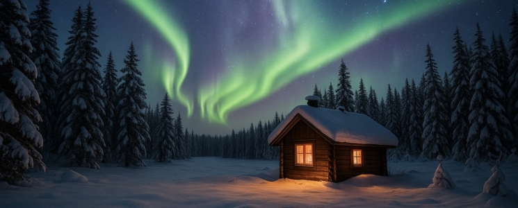 Photo D&eacute;couverte de la Laponie finlandaise : un voyage au c&oelig;ur des aurores bor&eacute;ales - voyage Rovaniemi