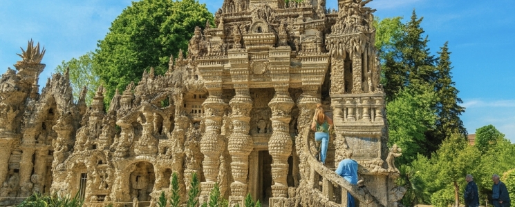 Photo Palais id&eacute;al du facteur Cheval - voyage Hauterives
