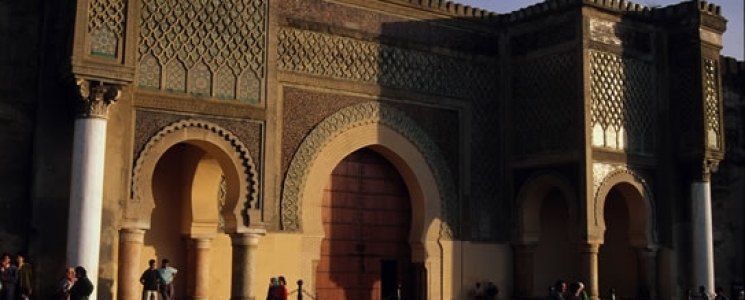 Photo La Porte Bab-el-Mansour - voyage Meknès